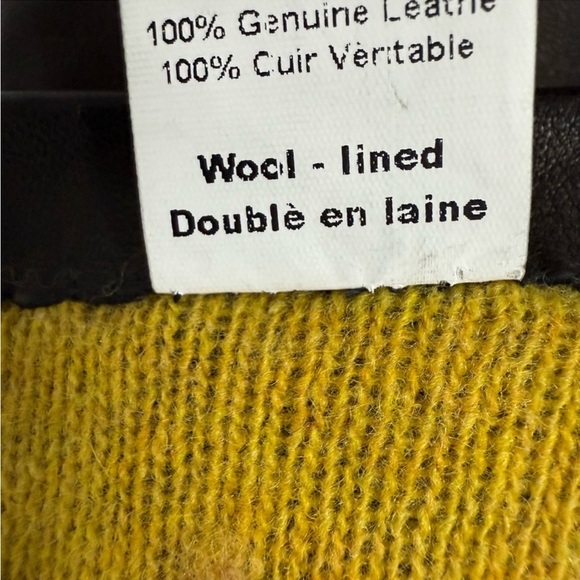 Giada Parisi Black Leather Gloves - Picture 5 of 5